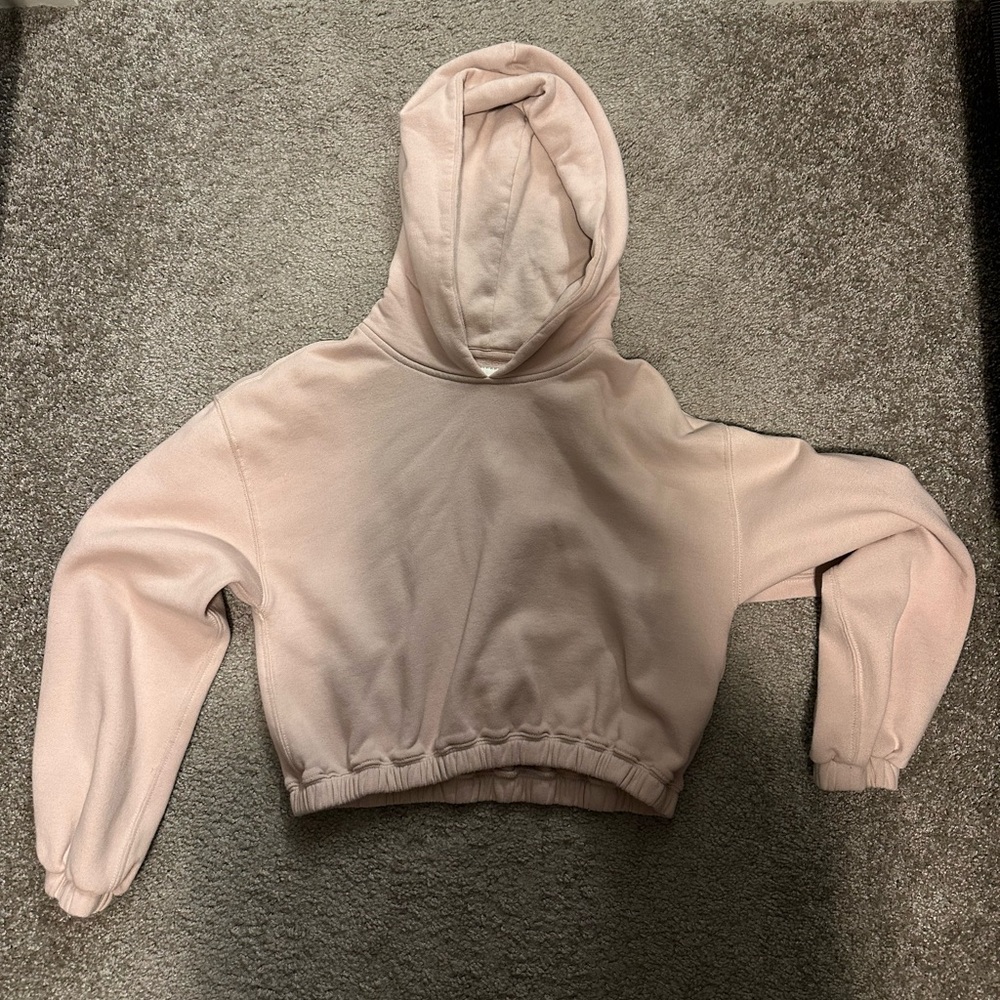 Abercrombie cozy pink sweatshirt